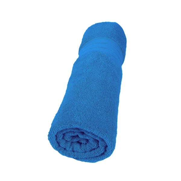 BYFT014569 BYFT Home Trendy Hand Towel 50 x 90 Cm 550 Gsm Blue 100 Cotton Set of 1 B