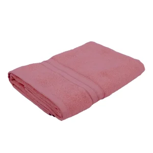 BYFT014571 BYFT Home Trendy Hand Towel 50 x 90 Cm 550 Gsm Pink 100 Cotton Set of 1 A