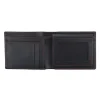 BYFT002500 Jafferjees Genuine Leather Mens Wallet Rome Black Tan A
