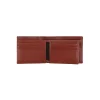 BYFT002509 Jafferjees Genuine Leather Mens Wallet Hamburg Dark Tan Gold A