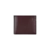 BYFT002510 Jafferjees Genuine Leather Mens Wallet Hamburg Maroon Antique