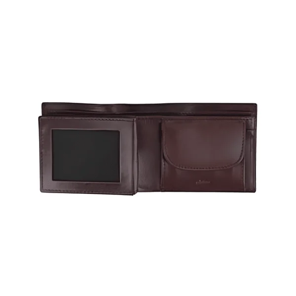 BYFT002510 Jafferjees Genuine Leather Mens Wallet Hamburg Maroon Antique A