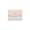 BYFT002512 Jafferjees Genuine Leather Womens Wallet The Morina Off White Gold