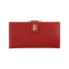 BYFT002541 Jafferjees Genuine Leather Womens Wallet The Fuchsia Red Gold