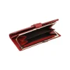 BYFT002541 Jafferjees Genuine Leather Womens Wallet The Fuchsia Red Gold C