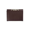 BYFT002544 Jafferjees Genuine Leather Womens Wallet The Daffodil Burgundy Gold A