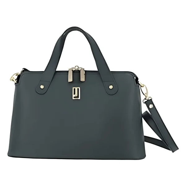 BYFT002550 Jafferjees Genuine Leather Womens Handbag The Rose Green Gold