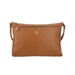 BYFT002560 Jafferjees Genuine Leather Womens Cross Body Bag The Coneflower Tan Gold