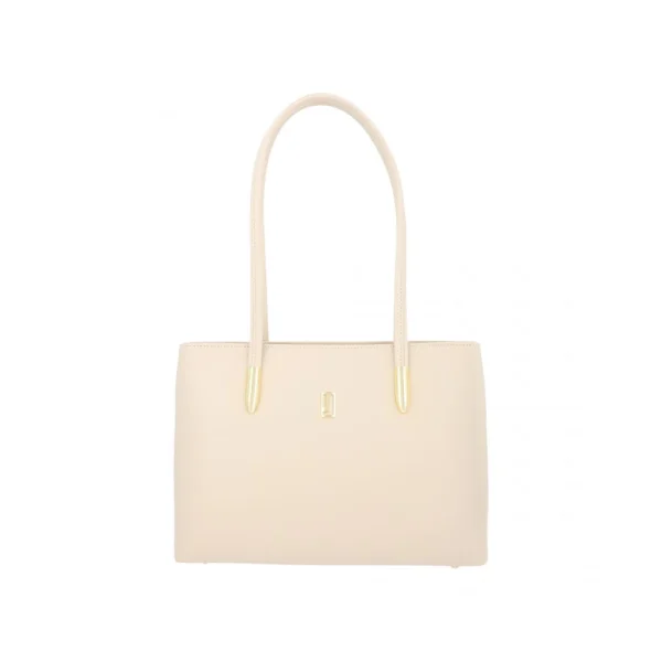 BYFT002563 Jafferjees Genuine Leather Womens Handbag The Azalea Off White Gold