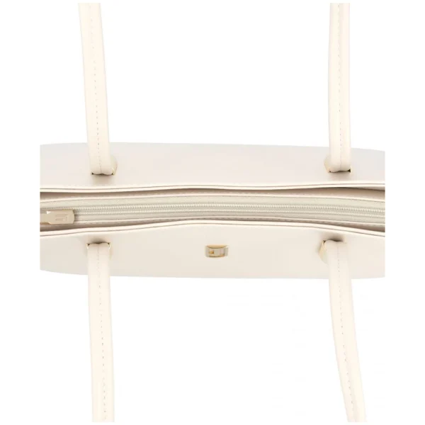 BYFT002563 Jafferjees Genuine Leather Womens Handbag The Azalea Off White Gold B