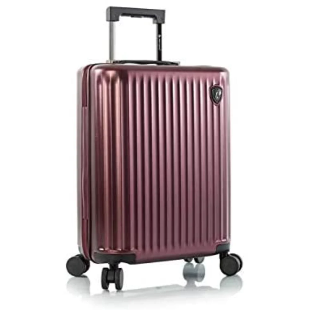 BYFT002827 SMART Rolling Luggage Burgundy Set of 1