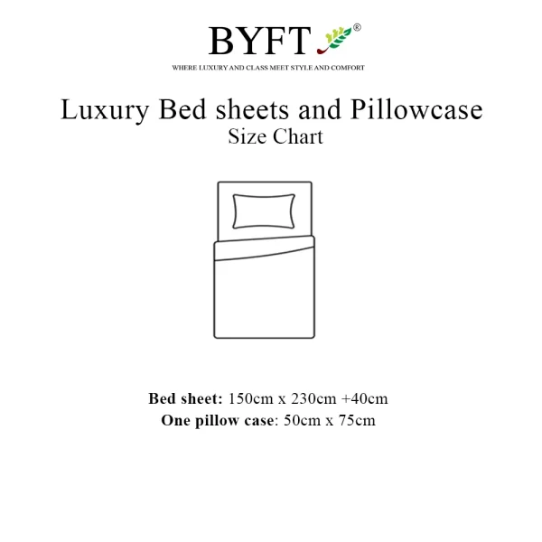 BYFT002889 ORCHARD Sheets And Pillowcases Multicolor Set of 1 C