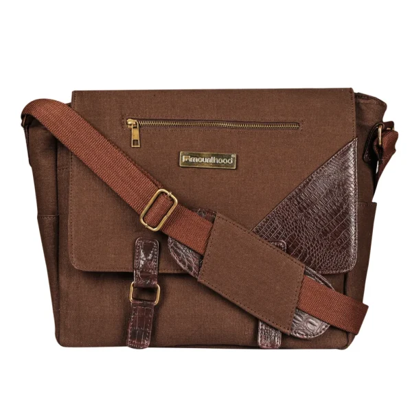 BYFT003504 FAUNUS Messenger Bags Brown Set of 1