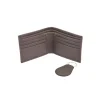 BYFT004988 Jafferjees Genuine Leather Mens Wallet Set Easter Island Brown A