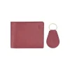 BYFT004990 Jafferjees Genuine Leather Men's Wallet Set Easter Island   Maroon