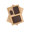 BYFT005003 Jafferjees Genuine Leather Men's Wallet Set Mount Eden   Brown C