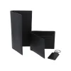 BYFT005005 Jafferjees Genuine Leather Men's Wallet Set The Louvre   Black A