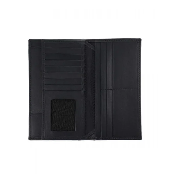 BYFT005005 Jafferjees Genuine Leather Men's Wallet Set The Louvre   Black E