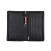 BYFT005007 Jafferjees Genuine Leather Men's Wallet Set Cn Tower   Black E