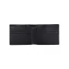BYFT005009 Jafferjees Genuine Leather Men's Wallet Set Petra   Black D