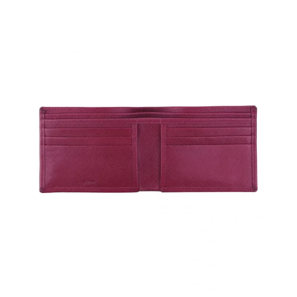 BYFT005011 Jafferjees Genuine Leather Men's Wallet Set Petra   Maroon E