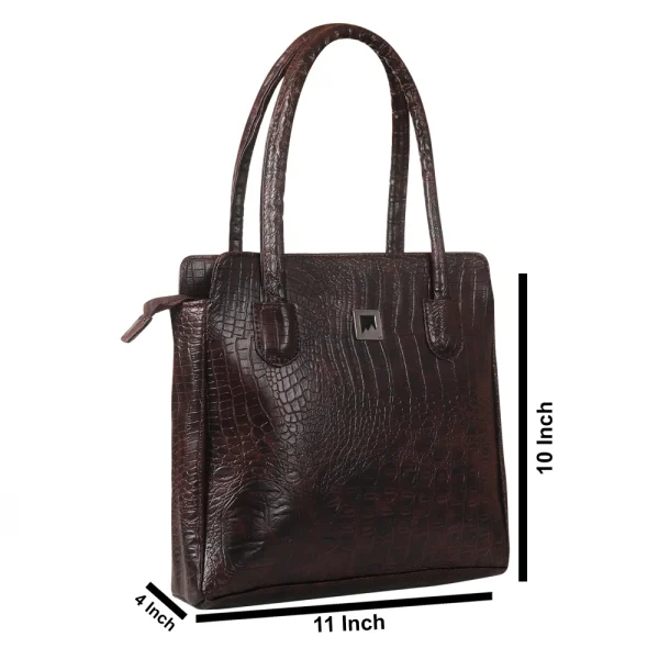 BYFT008256 Mounthood ANAT LADIES HAND BAG Brown Set of 1 G