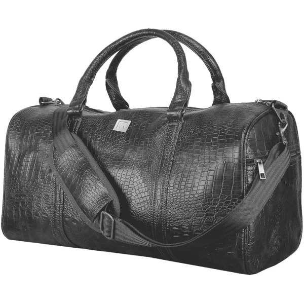 BYFT008264 CROCO Grey Duffle Bags Set of 1 A