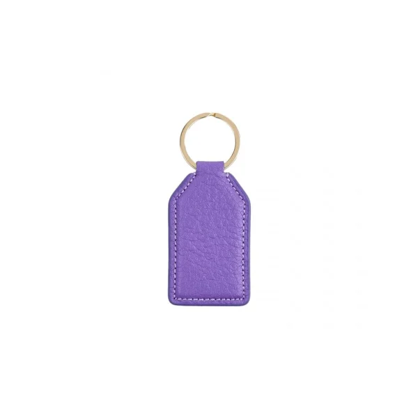 BYFT014025 Jafferjees Genuine Leather Keychain   Purple A