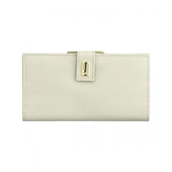 BYFT014027 Jafferjees Genuine Leather Women's Wallet   Off White