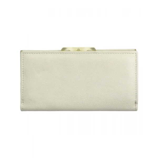 BYFT014027 Jafferjees Genuine Leather Women's Wallet   Off White A