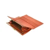 BYFT014028 FRAME WOMEN WALLET ORANGE GOLD LEATHER IMMER C
