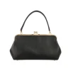 BYFT014030 FRAME BAG MEDIUM BLACK GOLD LEATHER IMMER B