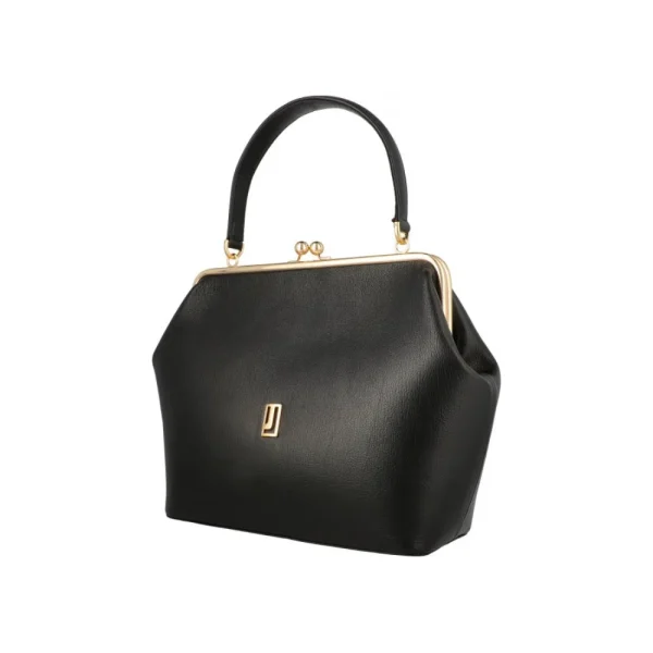 BYFT014034 FRAME BAG LARGE BLACK GOLD LEATHER IMMER A