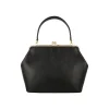 BYFT014034 FRAME BAG LARGE BLACK GOLD LEATHER IMMER C