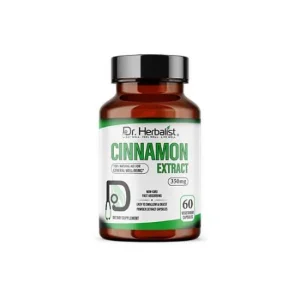 BYFT017958 Dr. Herbalist Cinnamon 350mg Dietary Supplement