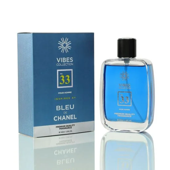 BYFT018887 Vibes Collection Perfume No 33 For Men 100ml