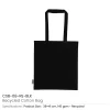 BYFT005735 BYFT Recycled Bag Black 38 x 41 Cm Cotton 145 Gsm Set of 01   CSB 08 RE BLK D