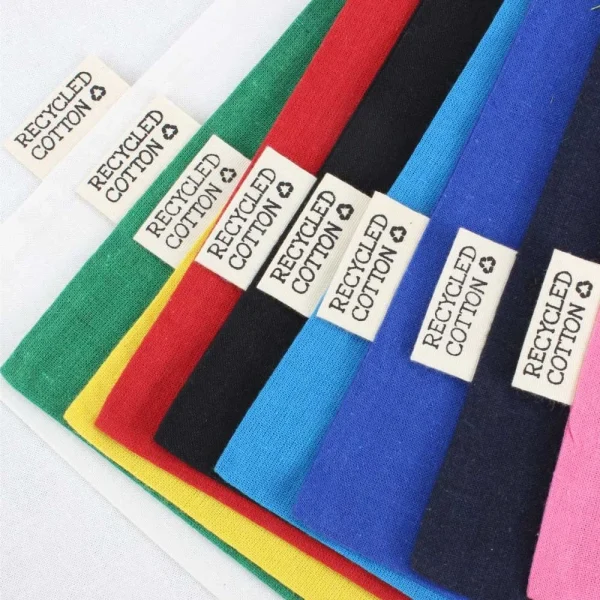 BYFT005736 BYFT Recycled Bag Blue 38 x 41 Cm Cotton 145 Gsm Set of 01   CSB 08 RE BLU B