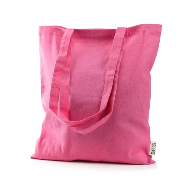 BYFT005741 BYFT Recycled Bag Pink 38 x 41 Cm Cotton 145 Gsm Set of 01   CSB 08 RE PNK A