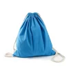 BYFT005746 BYFT Recycled Drawstring Bag Blue 37 x 41 Cm Cotton 145 Gsm Set of 01   CSB 09 RE BLU A