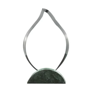 BYFT005773 BYFT Flame Shaped Crystal and Marble Award Set of 01   CR 34 A