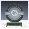 BYFT005775 BYFT Round Shaped Crystal and Marble Award Set of 01   CR 39 B