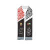 BYFT005779 BYFT UAE Flag Polyester Scarf with Silver Tassel Set of 01   SC 04 A