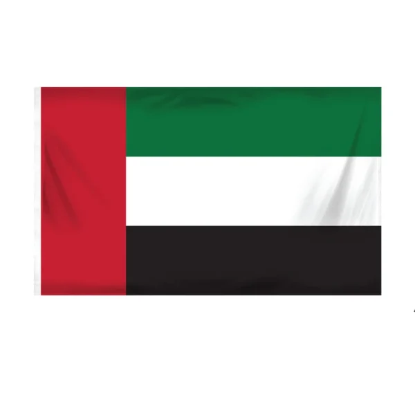 BYFT005780 BYFT UAE Flag 150 x 90 Cm Satin Set of 01   UAE F B C