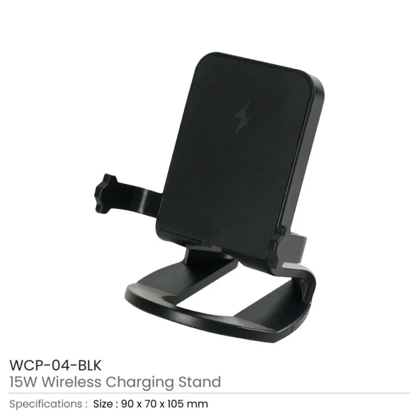 BYFT005809 BYFT Desktop 15W White Wireless Charger Stand Fast Charging Set of 01   WCP 04 A