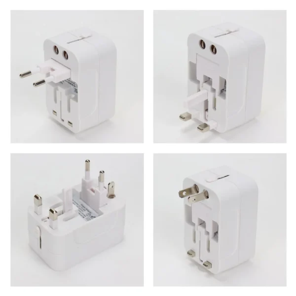 BYFT005824 BYFT Fast Charging 20W White Universal Travel Adaptors Set of 01   TA 005 B