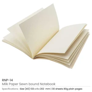 BYFT005843 BYFT A5 Sewn Bound Notebook Set of 01   RNP 14