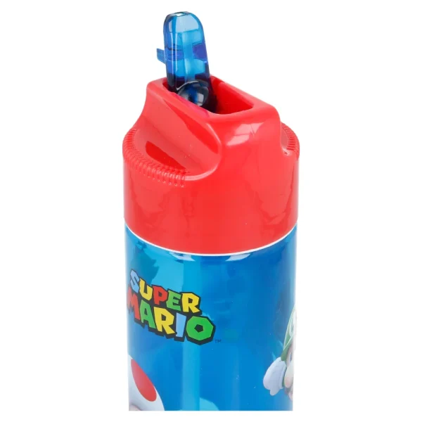 BYFT014828 Nintendo Bottle Super Mario 540 Ml Multicolor Large Plastic Set of 01   RJ21423 D