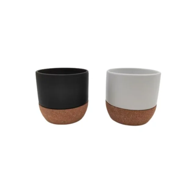 BYFT015115 BYFT Cork Mini Cup   Black A