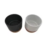 BYFT015116 BYFT Cork Mini Cup   White C